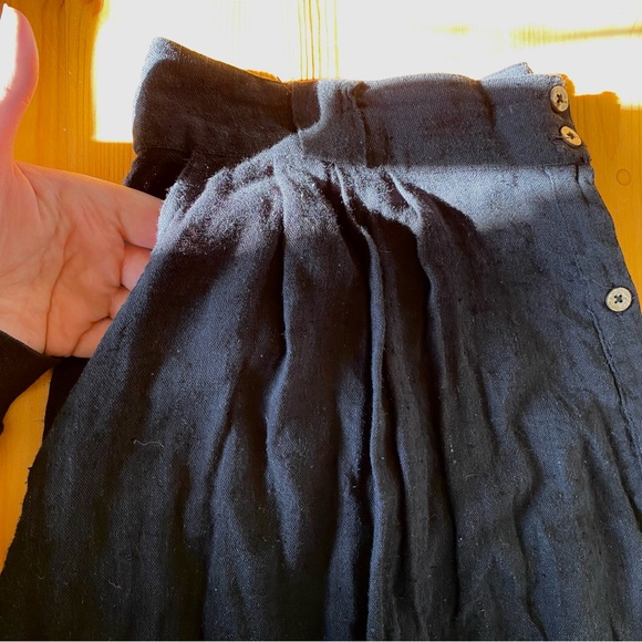 NWOT Free People Black This That Skirt - Picture 12 of 16